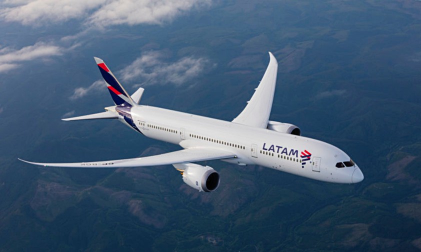 Dreamliner von Latam: Ein solches Flugzeug erlebte den Vorfall.