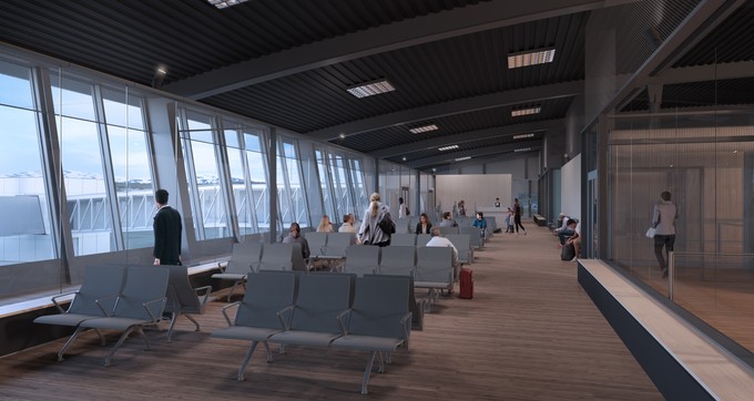 So wird das neue Terminal von Tromsø dereinst aussehen.