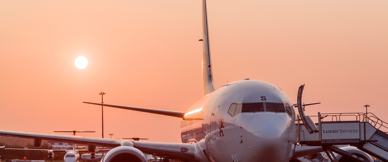 Boeing 737-700 von Luxair: Zwei weitere sind im Anflug.