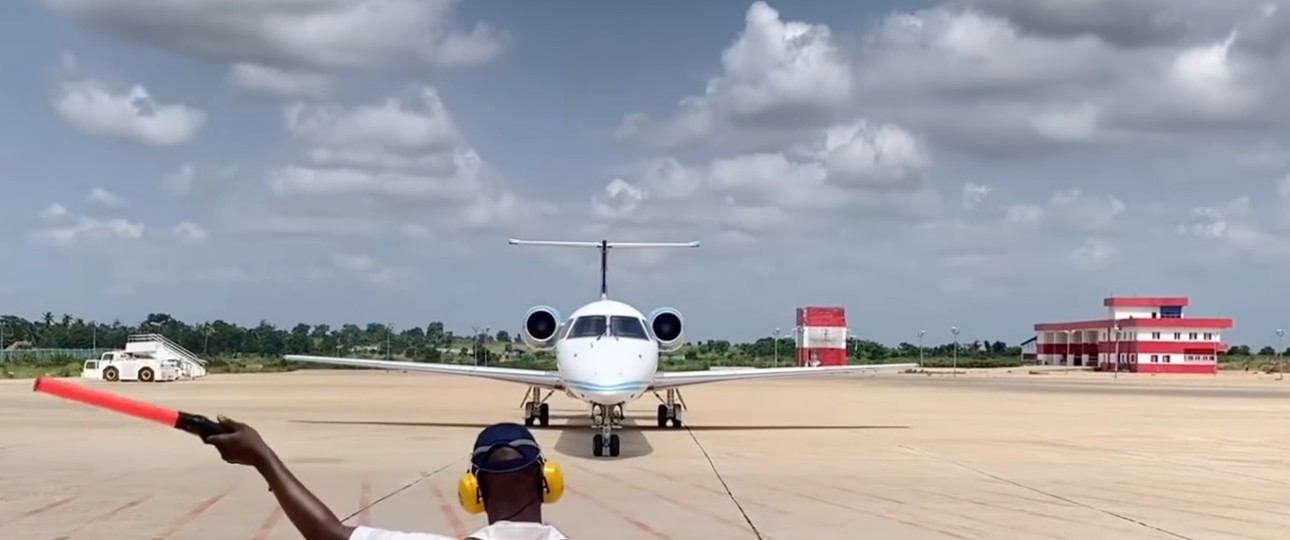 Vorfeld des Ebonyi State International Airport: Der Flughafen ist erst seit 2025 am Netz.
