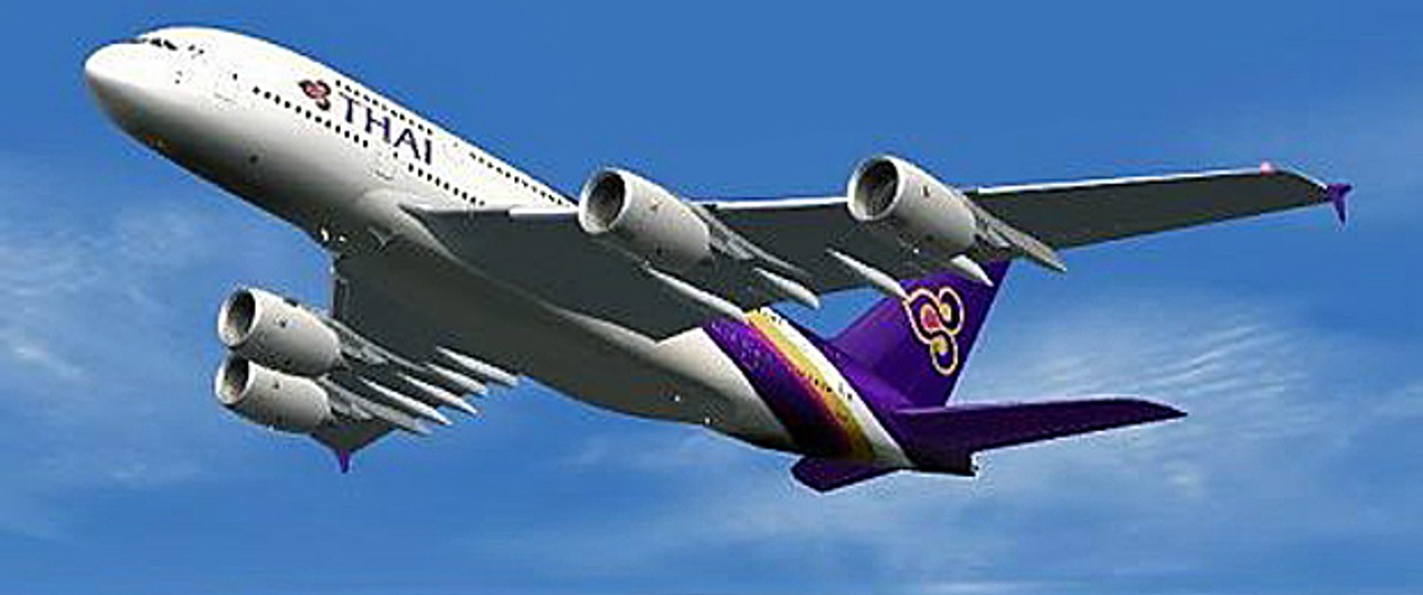 Ab August 2012 soll der Superjumbo für Thai fliegen