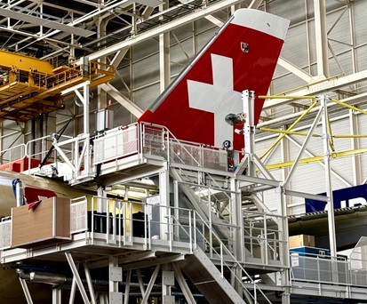 Der erste A350 im Airbus-Werk in Toulouse: Wird leicht später ausgeliefert.