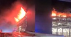 Feuer in Luton: Stoppte den Flugverkehr.