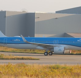 Der erste Airbus A321 Neo für KLM: Das Flugzeug soll im August ausgeliefert werden.