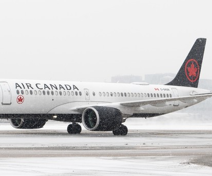 Airbus A220 von Air Canada: Weniger in die USA.