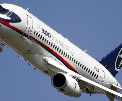 Sukhoi Superjet 100: Ein anderer Flieger war im Einsatz.