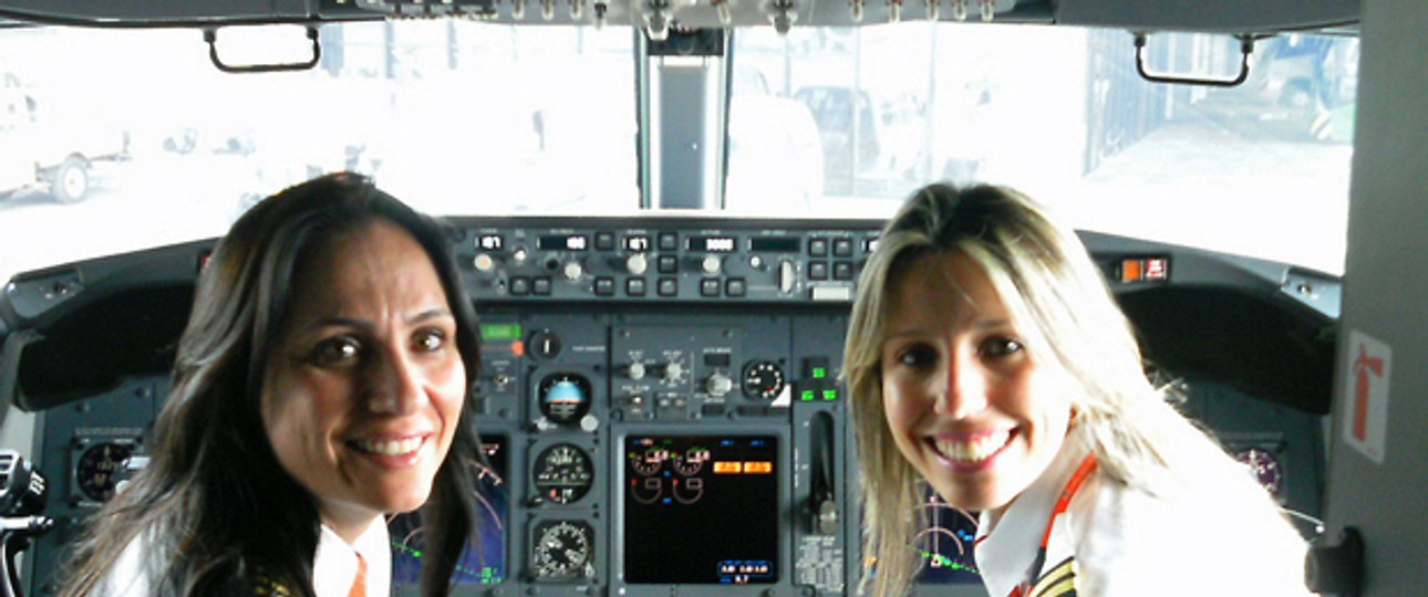 Pilotin und Kopilotin: Bald alleine unterwegs.