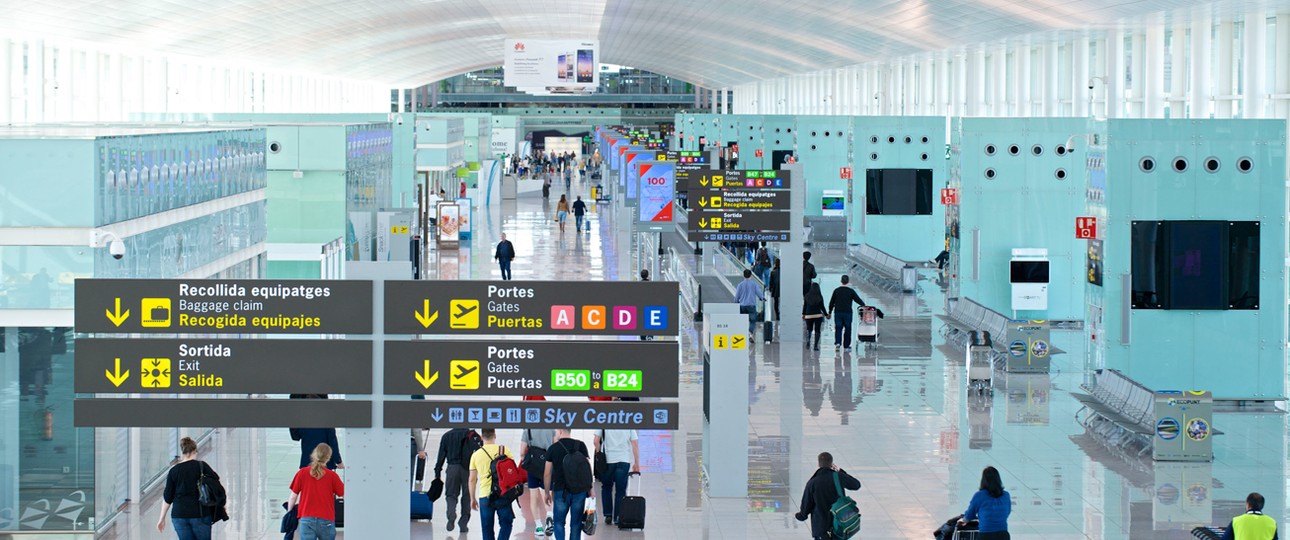 Flughafen Barcelona El Prat: Mehr Passagiere sollen her.