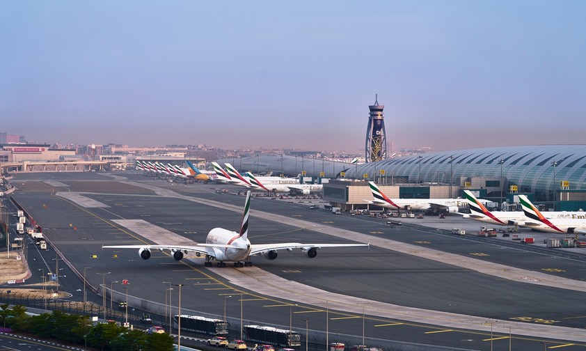 Vorfeld des Dubai International Airports: Hier sollen irgendwann Wohnungen entstehen.