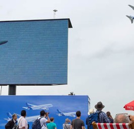 Airbus A380 an einer Flugshow: Wie sagen die Fans wohl? Der oder die?