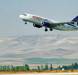 Flieger von Anadolu Jet: Die Airline fliegt bisher nur innerhalb der Türkei.