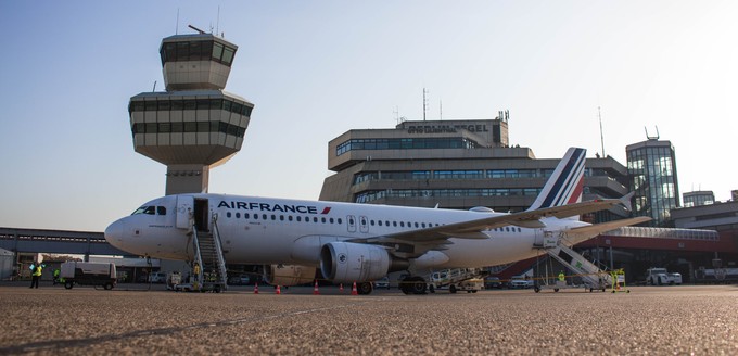 Damit schließt sich ein Kreis: Die französische Airline landete 1960 in Tegel mit dem ersten Linienflug.