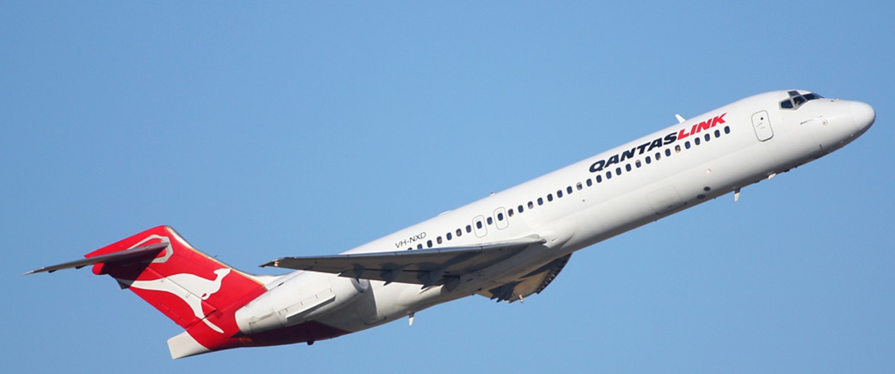 Eine Boeing 717 von Qantas Link: Die Ära geht zuende.