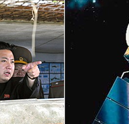 Kim Jong-un und der Satellit Asia Sat 2: Letzter Kontakt zu Südkorea.