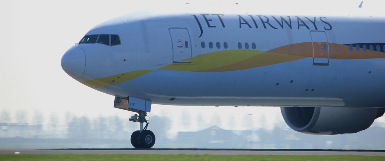 Flugzeug von Jet Airways: Immer weniger heben ab.