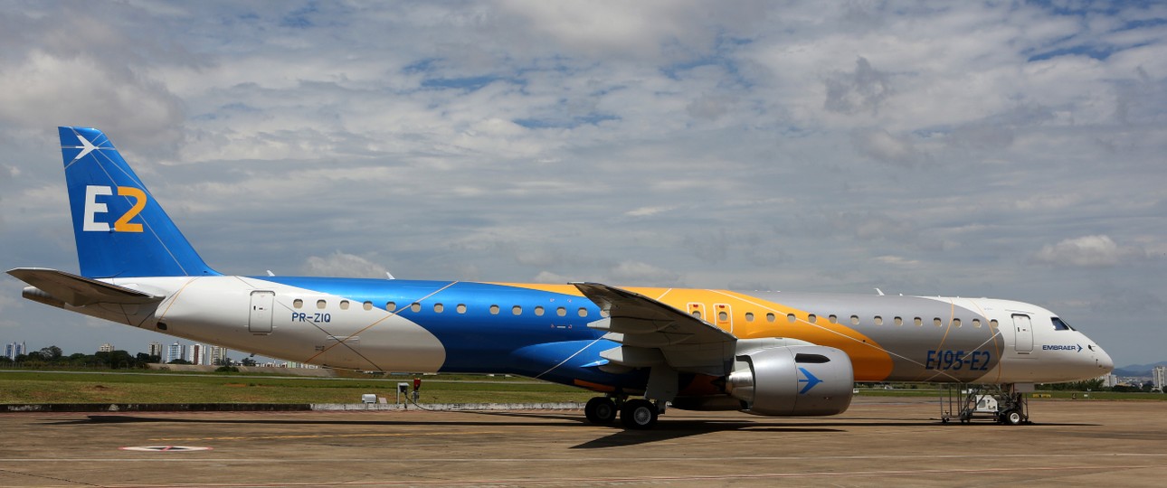 Embraer E195-E2: Azul sichert sich schon früh Nachschub.