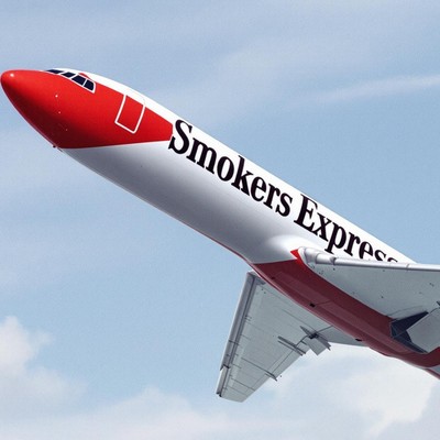Eine DC-9 in Marlboro-Lackierung: So hätte die Raucher-Airline aussehen können.