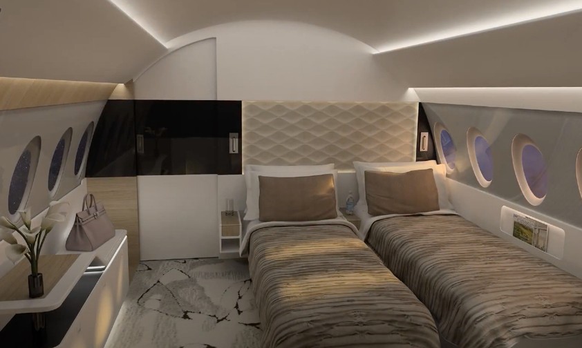 Das Konzept von Camber Aviation: Ganz schön nobel im A220.