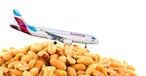 Jet von Eurowings, Erdnüsse: Immer wieder Grund für Ärger.