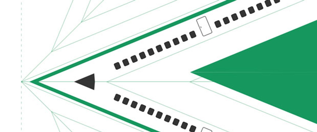Faltbogen: Daraus wird eine Concorde. Fast wenigstens.