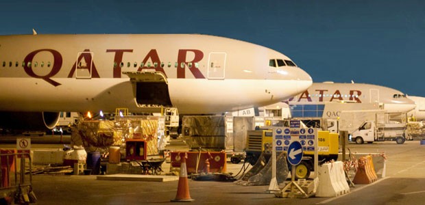 B777 von Qatar: Attraktives Mitglied.