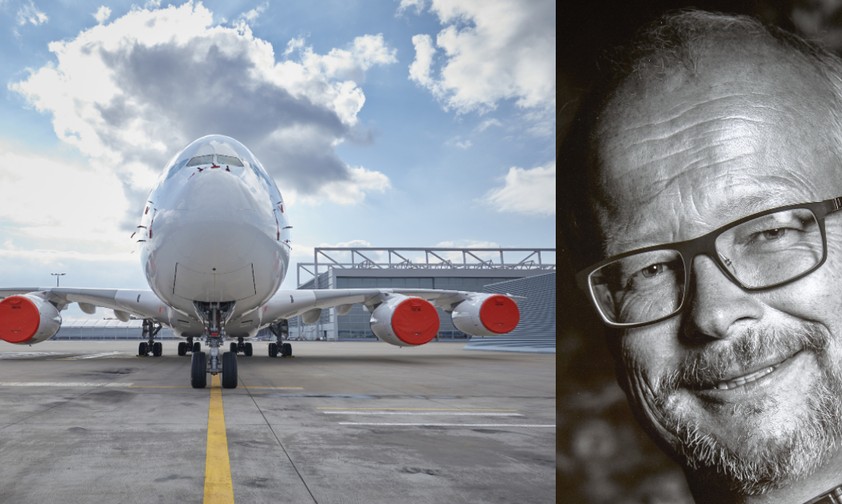 Airbus A380 von Lufthansa und Ex-Manager Nico Buchholz.