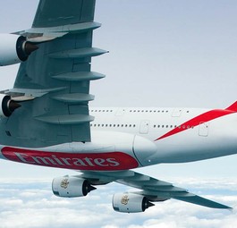 Airbus A380 von Emirates: Bisher First, Business und Economy Class.
