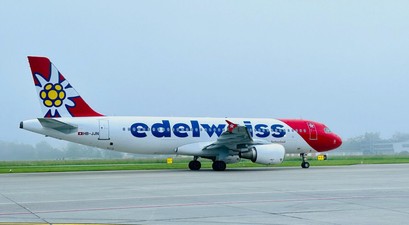 Airbus A320 von Edelweiss: Nach Nahost unterwegs