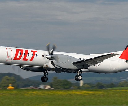 Flieger der deutschen OLT: An Expansionsplänen wird festgehalten.