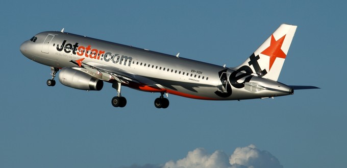 Airbus A320 von Jetstar Airways: Ein Jet dieses Typs hatte ...