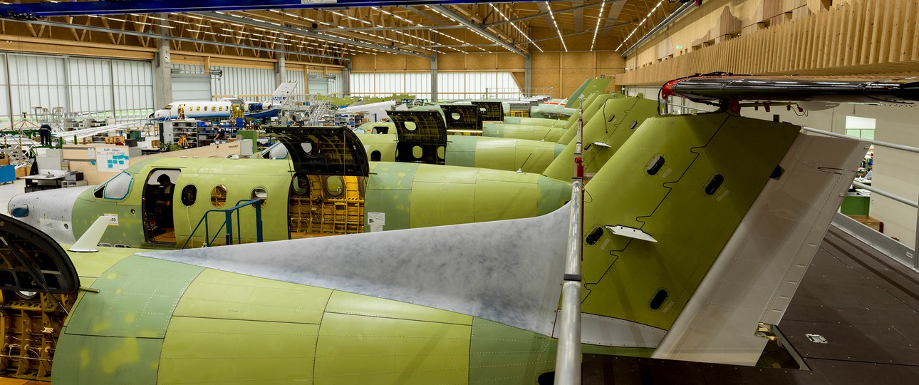 Die Produktion bei Pilatus Aircraft.