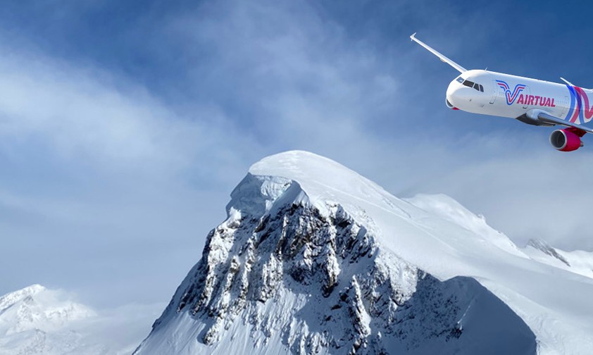 Flieger von Vairtual: Wird es nur in der Werbung geben.