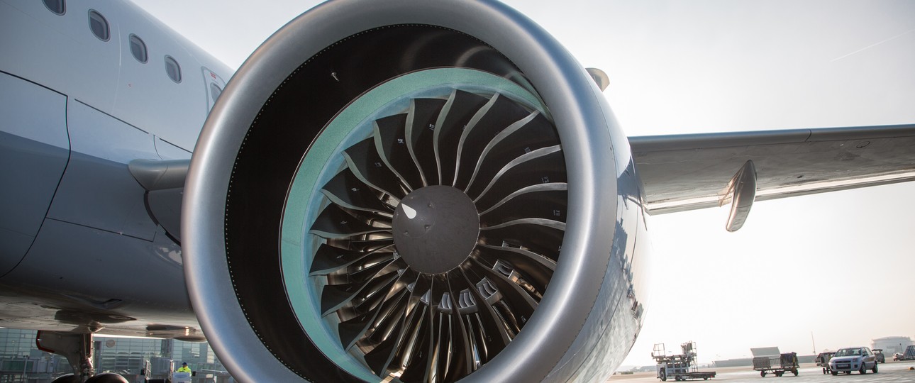 Triebwerk vom Typ PW1100: In Spanien sind nicht lufttüchtige Ersatzteile gestohlen worden.