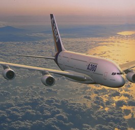 Wer diesen Riesenjumbo zu seiner fliegenden Villa machen will, muss stolze 500 Millionen Euro hinblättern.