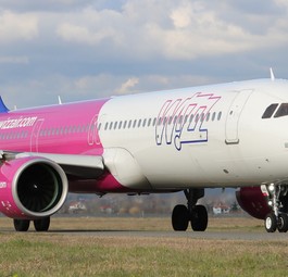 Airbus A321 von Wizz Air: Bald zwischen Bratislava und Košice unterwegs.