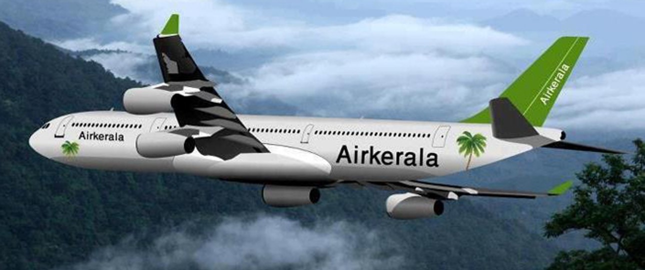 So präsentiert sich Air Kerala auf Facebook: Die Airline hebt erst ab, wenn die Regierung das Gesetz anpasst.
