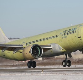 Irkut MS-21: Erhält immer mehr russische Teile.