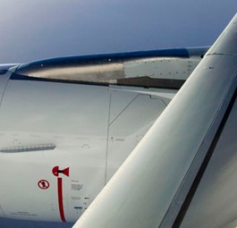 Blick aus einem A320 von Air France: Billigairlines drücken aufs Ergebnis.