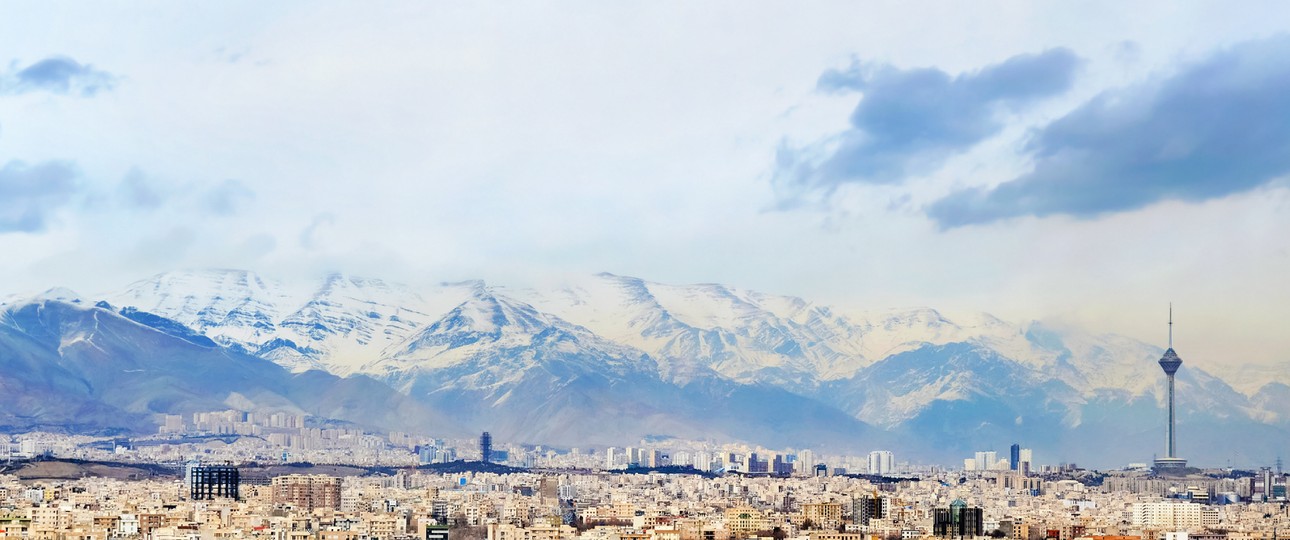 Himmel über Teheran: Swiss umfliegt den Iran vorerst.