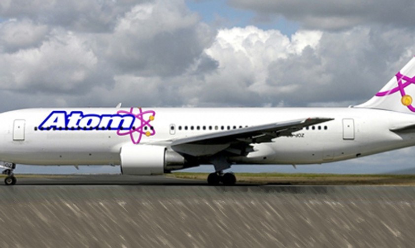 So präsentiert sich Atom Airways auf Facebook: Am 12. Oktober soll es losgehen.