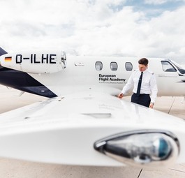 Cessna Citation von Lufthansa Aviation Training: Startet nicht mehr in Bremen.
