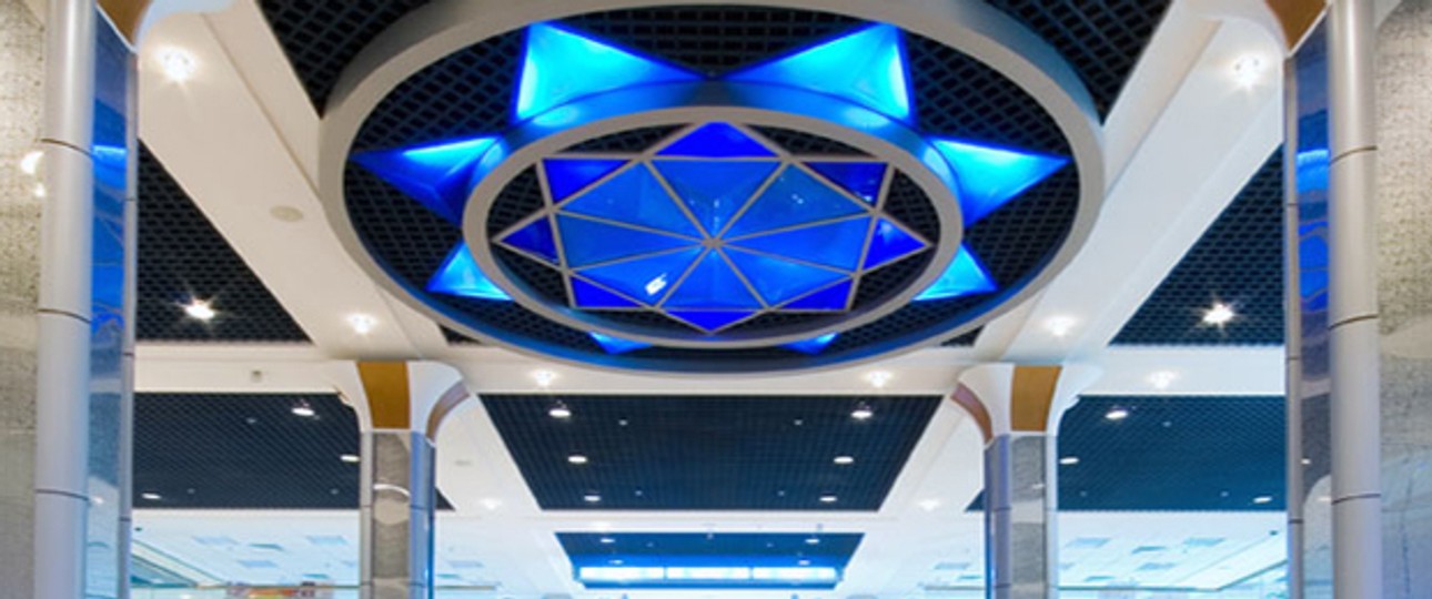 Die Halle des Flughafens Fudschaira: Hier hat die neue Airline ihre Basis.