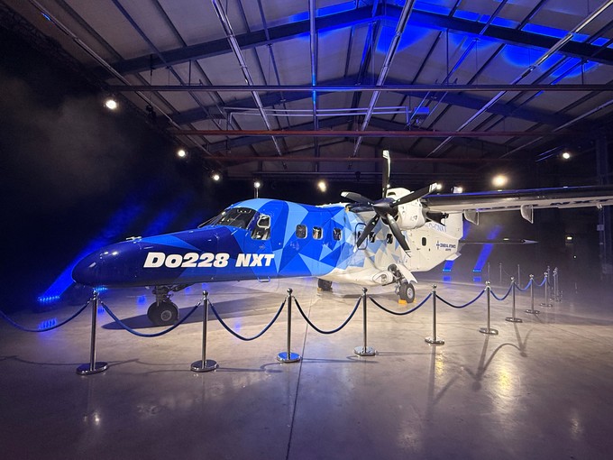 Die Do228 NXT basiert auf der Musterzuzassung der Do228 NG.