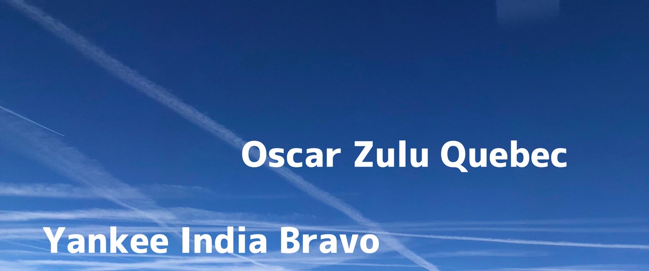 Begriffe statt Buchstaben: Das Icao-Aplhabet hilft, Missverständnisse zu verhindern.