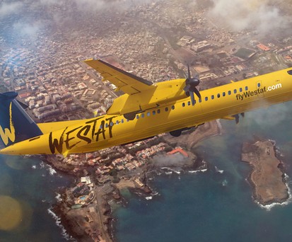 Dash 8 von Fly Westaf: Soll bald in Algerien starten.