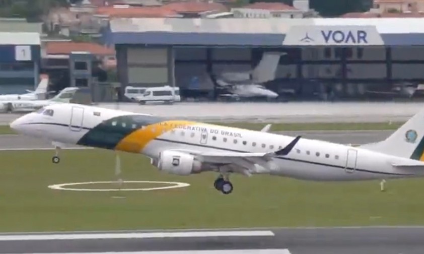 Die Embraer der Regierung verlässt São Paulo-Congonhas: Lula beleidigt.