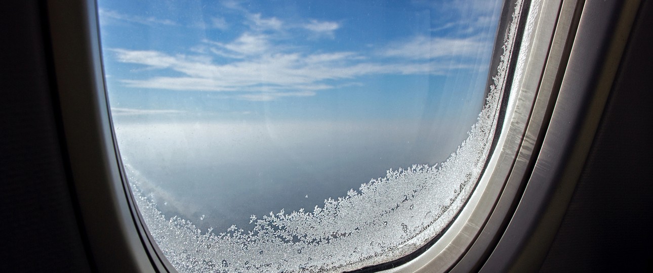 Eis am Fenster: Das ist völlig harmlos.