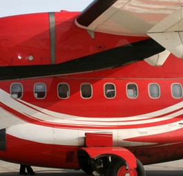 ATR 72 von Helitt: Fliegt für Darwin Airline.