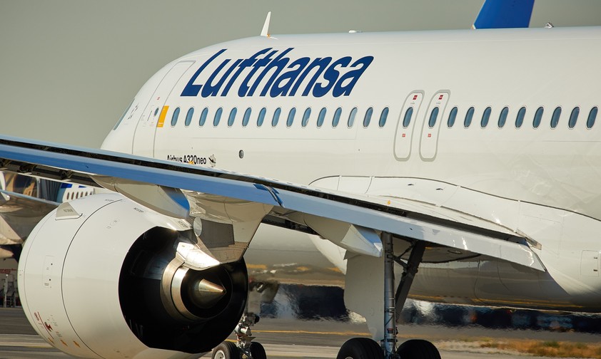 Airbus A320 Neo von Lufthansa: Stand achst Stunden am Boden.