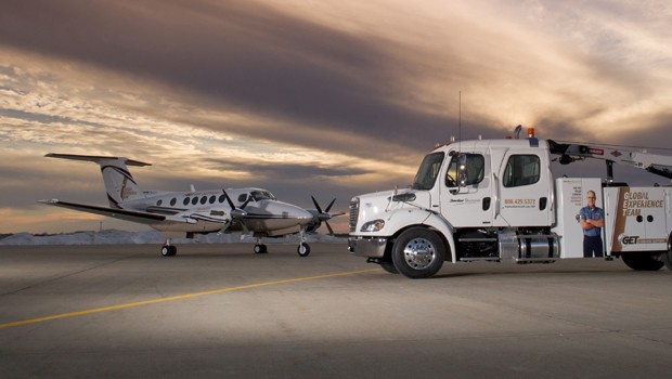 Eine Beechcraft: Schulden plagen den Hersteller.